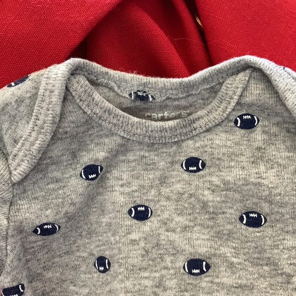Carter’s newborn football one piece